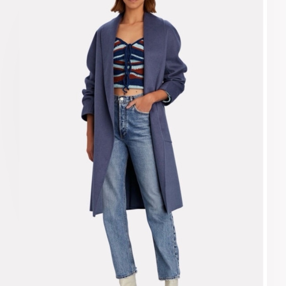 Lamarque Blue Women's Coat (NWT)